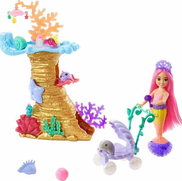 Barbie Chelsea Deniz Kızı Bebek HHG58  - Image 1
