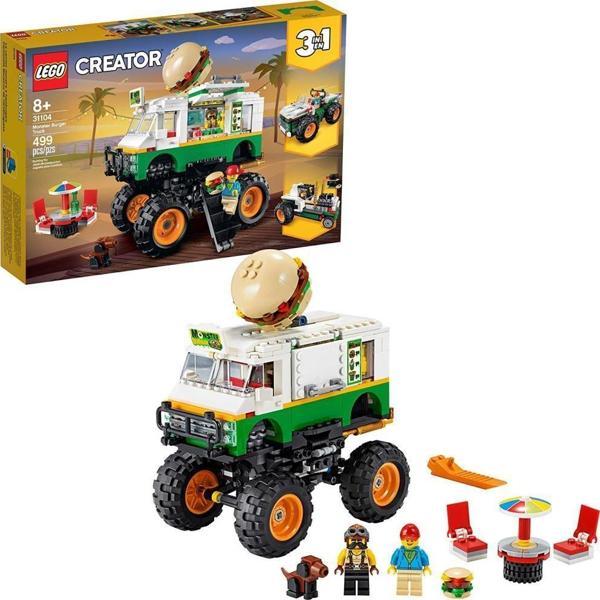 LEGO Creator 3’ü1 Arada Canavar Hamburger 31104  - Image 1