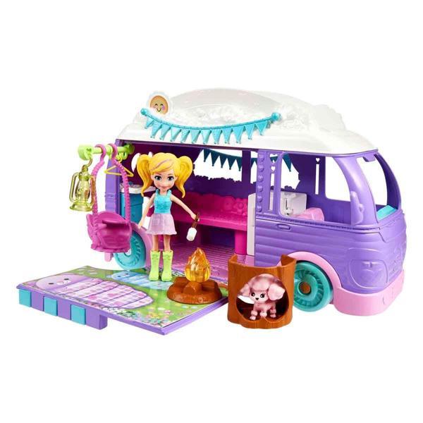 Polly Pocket Eğlenceli Karavan Oyun Seti JCC32 - Image 1