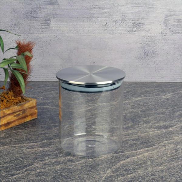 Tohana Metal Kapaklı Cam Kavanoz 600 ml - Image 1