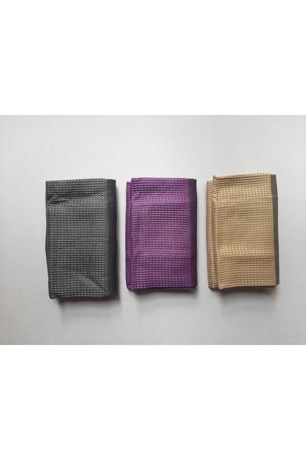 Bir Sürü Eşya 3 Adet Mikrofiber Mutfak Temizlik Bezi Kaliteli Cam Ve Yüzey Temizlik Bezi - Image 1