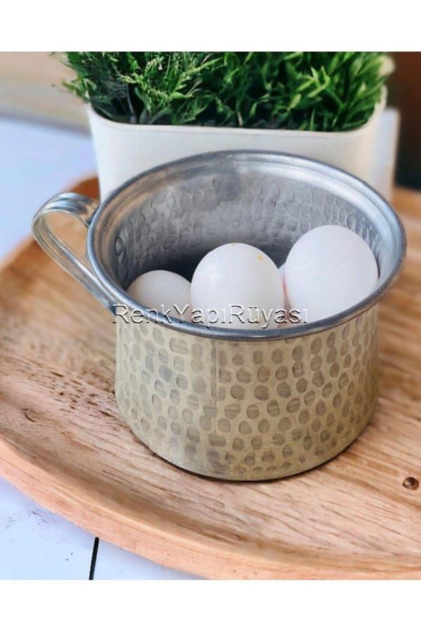 Renk Yapı Rüyası Küçük Aileler Için Yumurta Haşlama Tenceresi Kazanı Mini Boy Çap 12Cm Yükseklik 8Cm Alüminyum Kazan - Image 1