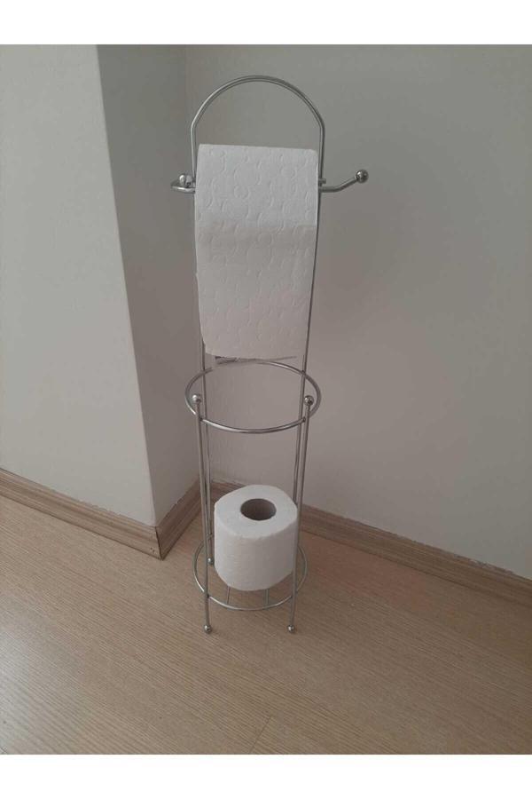 Bir Sürü Eşya Ayaklı Tuvalet Kağıtlığı - Image 1