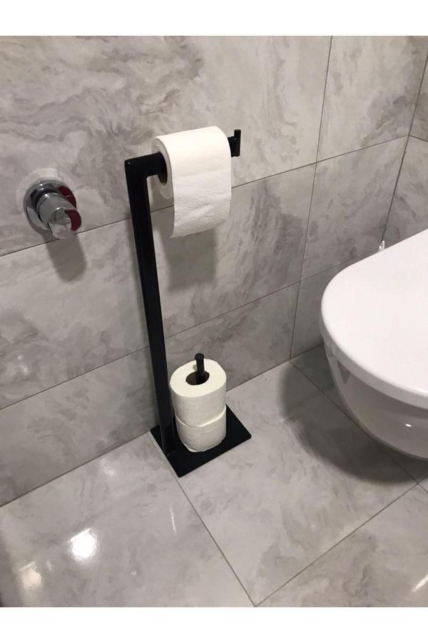 Bir Sürü Eşya Tuvalet Kağıtlığı/ Ayaklı Yedekli Wc Kağıtlığı - Image 1