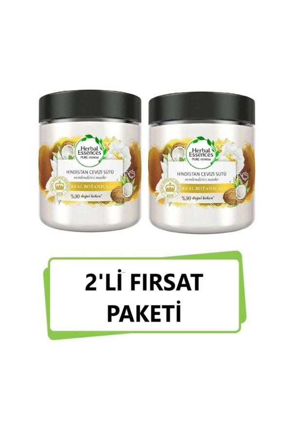 Herbal Essences 2'Li Fırsat Paketi Hindistan Cevizi Sütü Nemlendirici 250Ml + 250Ml - Image 1