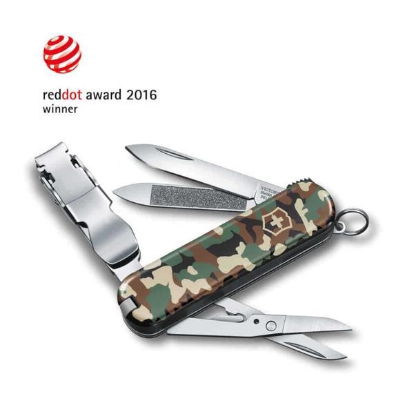 Victorinox 0.6463.94 NailClip 580 Kamuflaj Desenli Tırnak Makaslı Çakı - Image 1