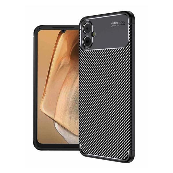 Samsung Galaxy A05 Kılıf Focus Carbon Silikon Kapak - Image 1