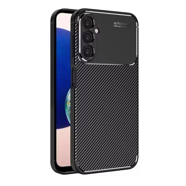 Samsung Galaxy A05s Kılıf Focus Carbon Silikon Kapak - Image 1