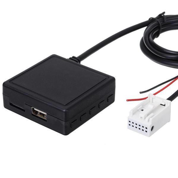Audi A2 A3 A4 TT 2006 Sonrası Bt 5.0 Mikrofonlu Aux Adaptörü Sku6 Usb Tf Kart Girişi - Image 1
