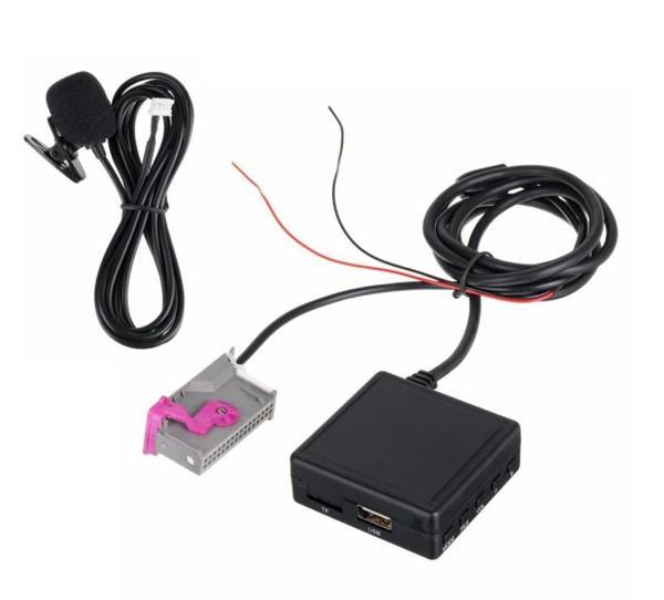 Audi A3 A4 A6 TT R8 A8 Gallardo 5.0 Mikrofonlu Aux Adaptörü Sku4 Usb Tf Kart Girişi - Image 1