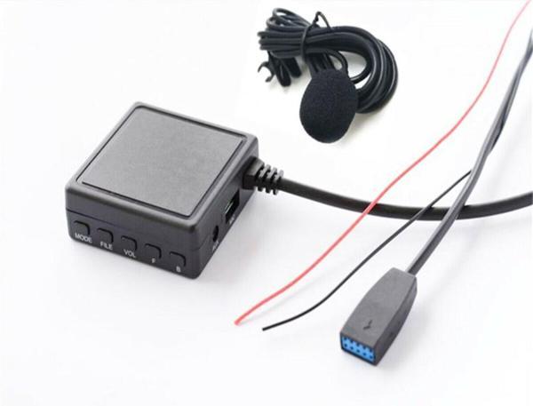 Bmw E46 3.20 3.23 3.28 3.30 Bt 5.0 Mikrofonlu Aux Adaptörü Sku3 Usb Tf Kart Girişi - Image 1