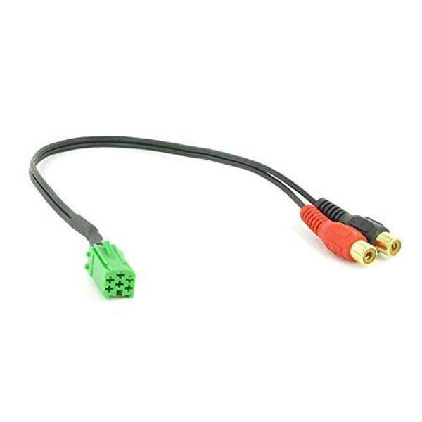 Renault Megane Clio Aircus Rca 6Pin Ses Kablosu Sku47 - Image 1