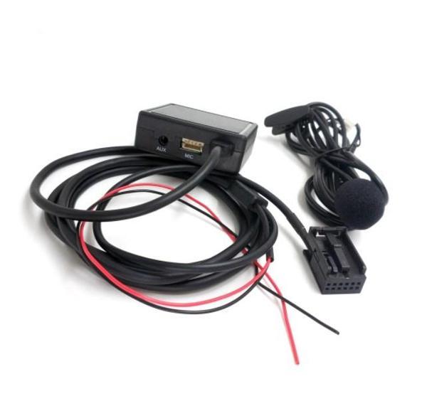 Opel Astra Zafira Tigra Cd30 Bt 5.0 Mikrofonlu Aux Adaptörü Sku7 Usb Tf Kart Girişi - Image 1