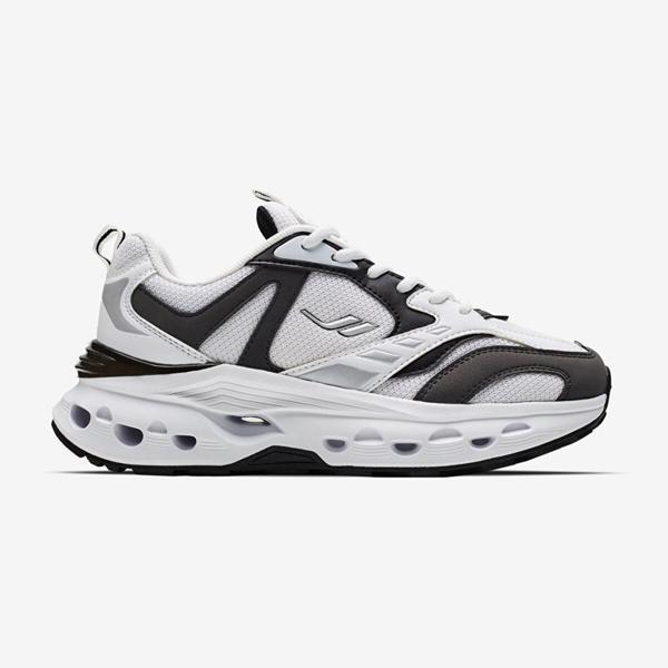 LESCON AXIS FLEX BEYAZ SİYAH COMFORT CASUAL ANATOMİK SPOR AYAKKABISI - Image 1