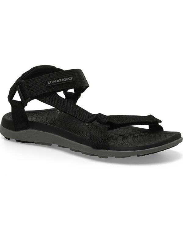 LUMBERJACK GLORY 4FX SİYAH COMFORT CASUAL SPOR SANDALET - Image 1