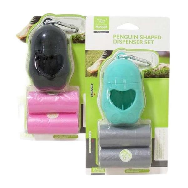 Nunbell Köpek Dışkı Poşet Taşıma Kutusu 2 Yedekli - Image 1
