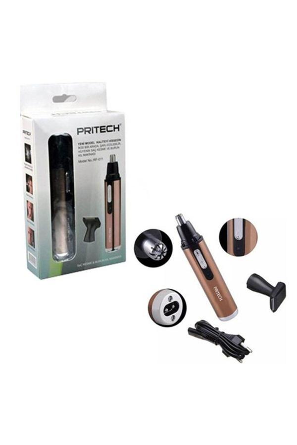Pritech Rf-011 Kulak Burun Kıl Alma Ense Tüy Burun Şarjlı Tıraş Makinesi - Image 1