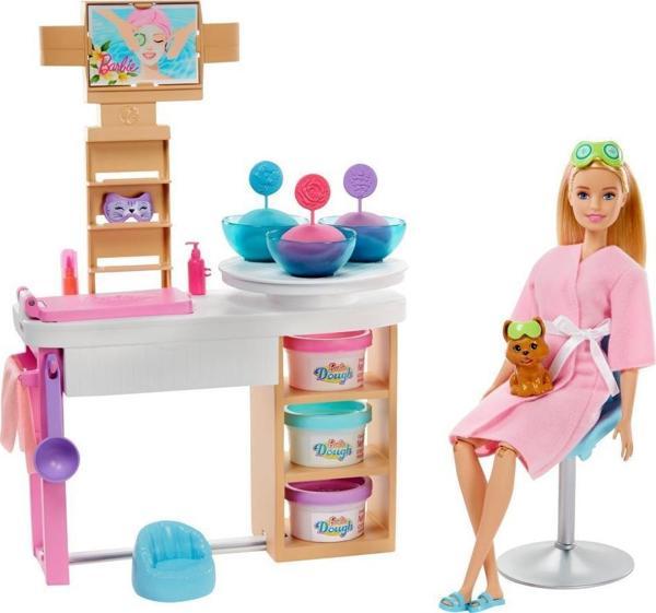 Barbie Yüz Bakımı Yapıyor Oyun Seti GJR84  - Image 1