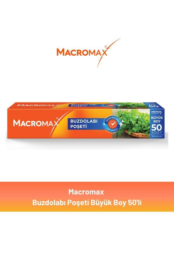 Macromax Buzdolabı Poşeti Büyük Boy 50'li - Image 1