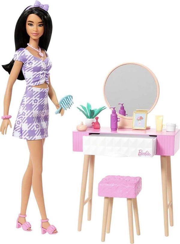Barbie'nin Ev Dekorasyonu Oyun Setleri HJV32-HJV35  - Image 1