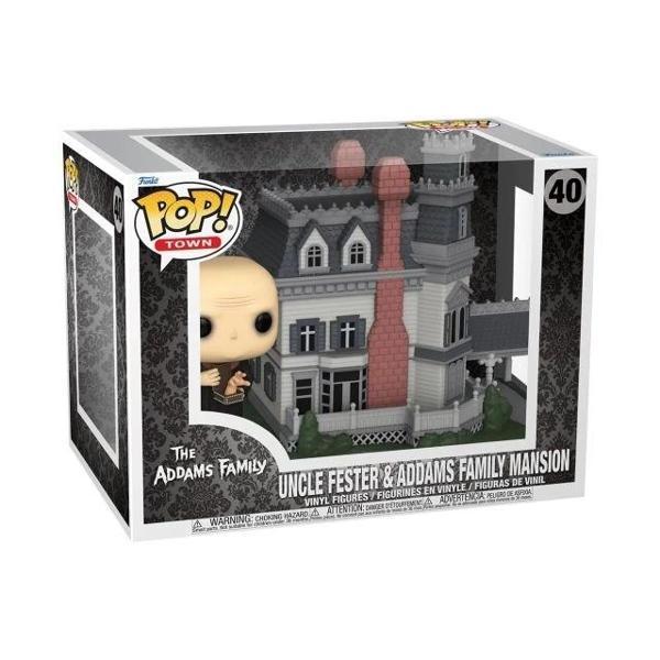 Funko Addams Ailesi Fester Amca ve Addams Ailesi Konağı Figürü - Image 1