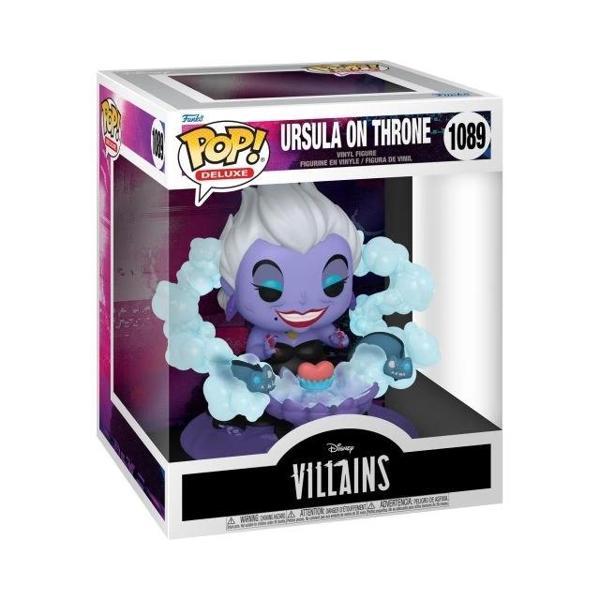 Funko Deluxe: Disney Kötü Adamları - Tahtta Ursula Figürü - Image 1
