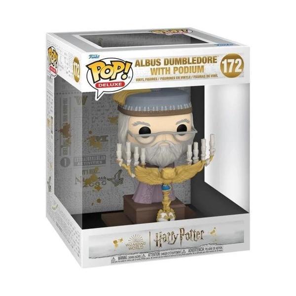 Funko Pop! Deluxe: Albus Dumbledore with Podium Figürü - Image 1