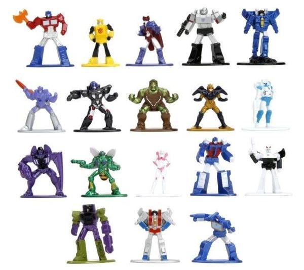 Jada Toys Transformers 4Cm 18'li Paket Wave 3 Die-Cast Figürler - Image 1