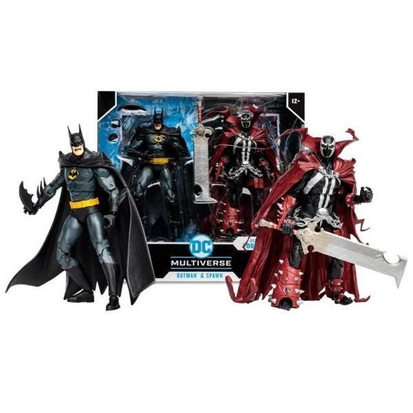 McFarlane - DC Multiverse - Batman ve Spawn Aksiyon Figürü 2'li Paket - Image 1