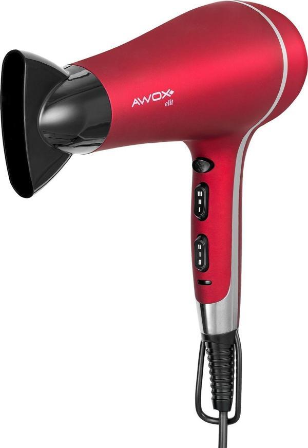 Elit Saç Kurutma Makinesi Rose Red - Profesyonel Kuaför Dc Motor - Image 1