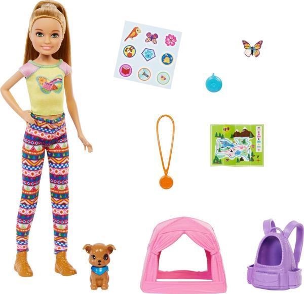 Barbie'nin Kız Kardeşleri Kampa Gidiyor Oyun Seti HDF69-HDF70 - Image 1