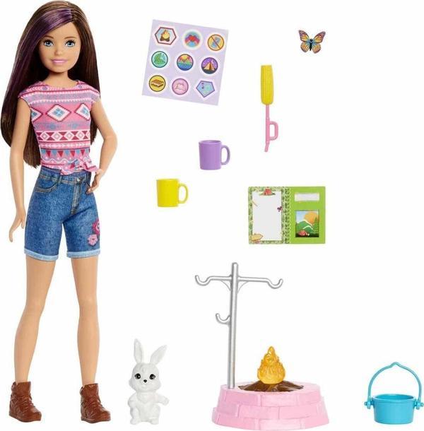 Barbie'nin Kız Kardeşleri Kampa Gidiyor Oyun Seti HDF69-HDF71 - Image 1