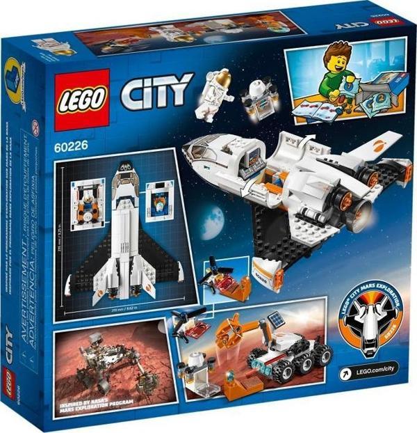 LEGO City Mars Araştırma Mekiği 60226 +5 Yaş (273 Parça) - Image 1