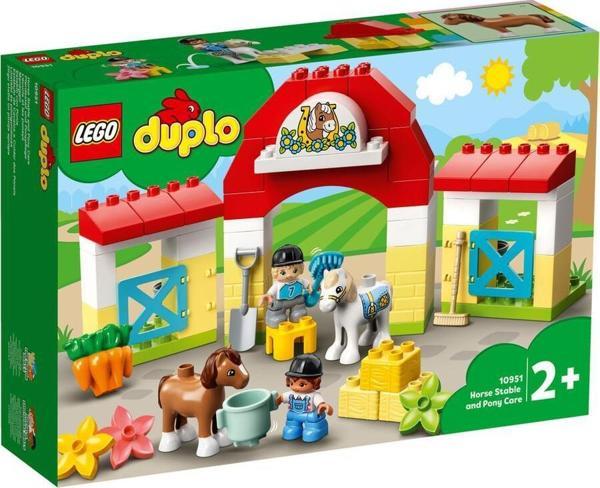 LEGO DUPLO At Ahırı ve Midilli Bakımı 10951 +2 Yaş (65 Parça) - Image 1