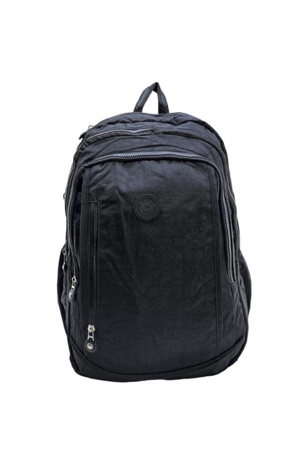  Klinkır Kadın Sırt Çantası Büyük Boy Yağmur Geçirmez Hafif Kumaş Çok Cepli Okul Çantası 45*30 Cm - Image 1