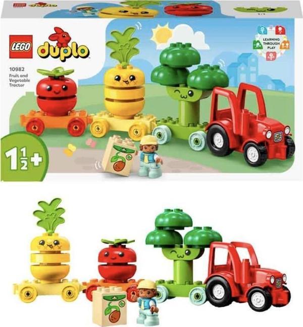 LEGO DUPLO İlk Meyve Sebze Traktörü 10982 +2 Yaş (19 Parça) - Image 1