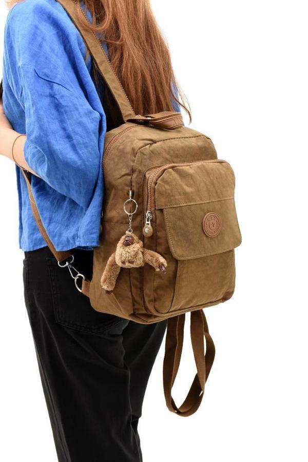 Body Bag Göğüs Çantası Sırt Çantası Çok Cepli Hafif Klinkır Kumaş Bady Bag Çok Cepli  30*22 Cm - Image 1