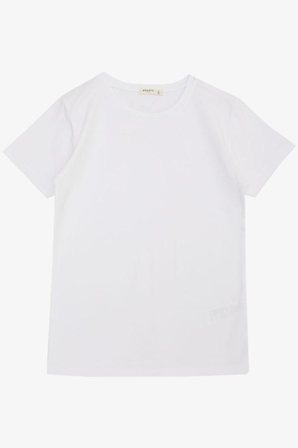 Breeze Erkek Çocuk Tişört Basic 4-8 Yaş, Beyaz - Image 1