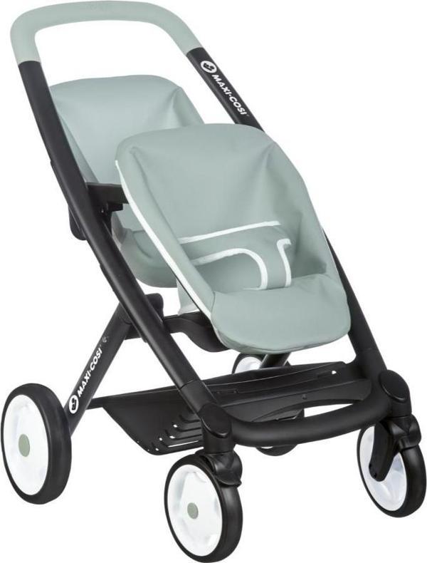 Smoby Maxi-Cosi&Quinny Oyuncak İkiz Bebek Arabası - Adaçayı Yeşili 253220 - Image 1