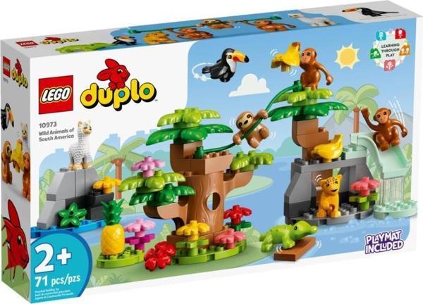 LEGO DUPLO Vahşi Güney Amerika Hayvanları 10973 +2 Yaş (71 Parça) - Image 1