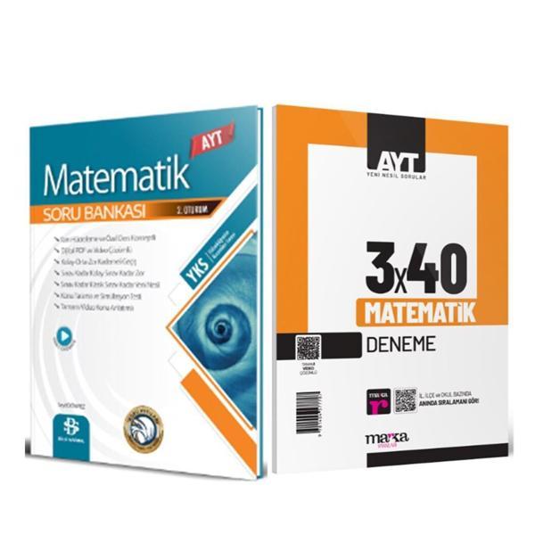 Bilgi Sarmal AYT Matematik Soru Bankası ve Marka Deneme Seti 2 Kitap - Bilgi Sarmal Yayınları - Image 1