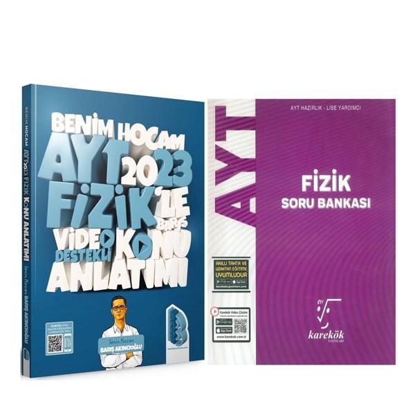 Benim Hocam 2023 AYT Fizik Konu ve Karekök Soru Bankası Seti 2 Kitap - Karekök Eğitim Yayınları - Image 1