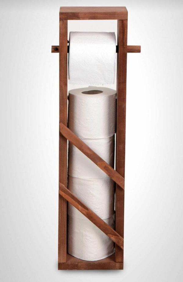 KUZELA Ahşap Tuvaletkağıtlığı. - Image 1