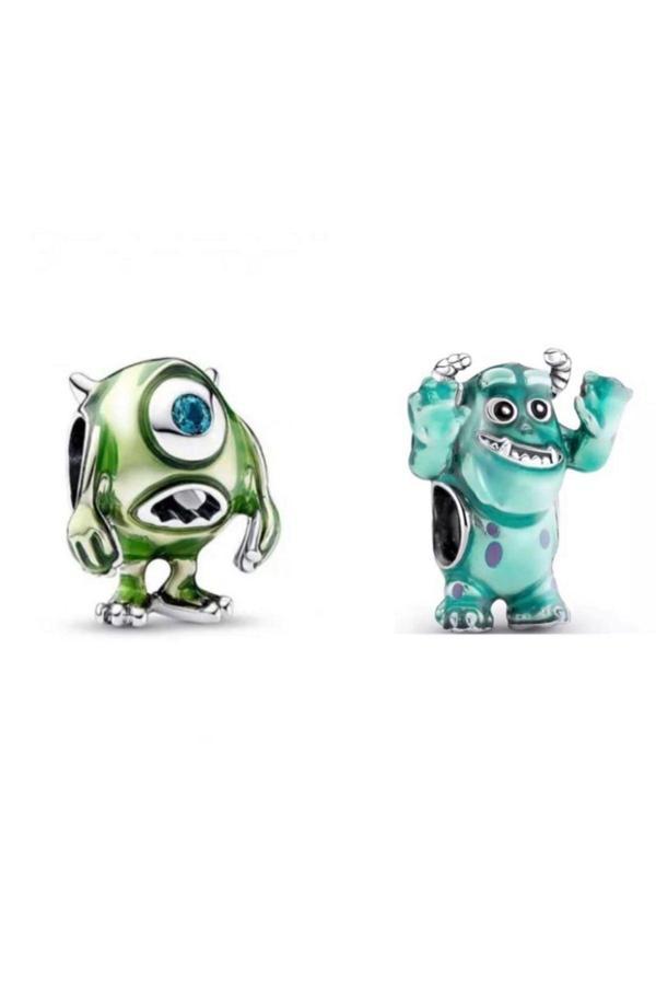 Asafaccessory Sulley Ve Mike Wazovksi Charm Set Yeşil #1 - Image 1