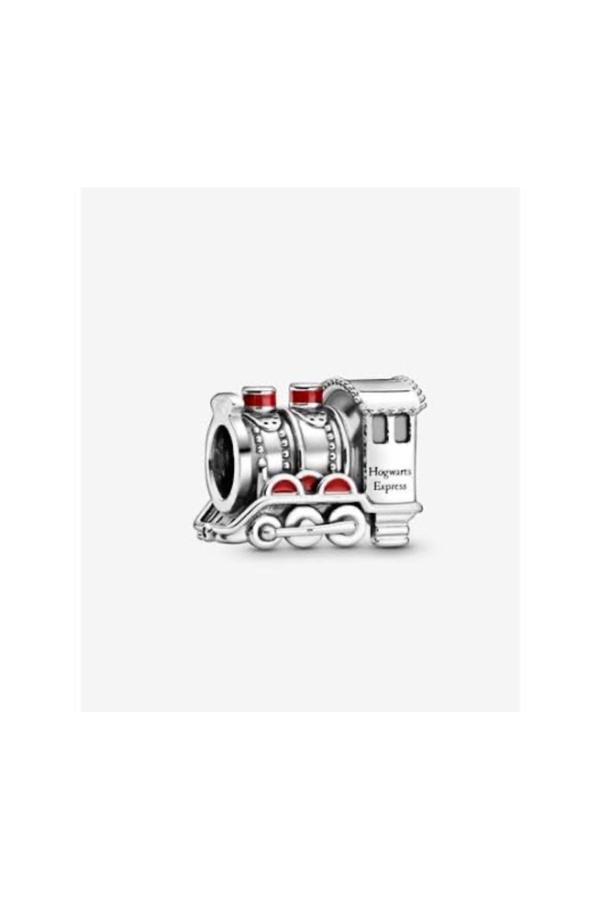 Asafaccessory Harry Potter Hogwarts Express Tren Charm Gümüş Kaplama Gri M - Image 1