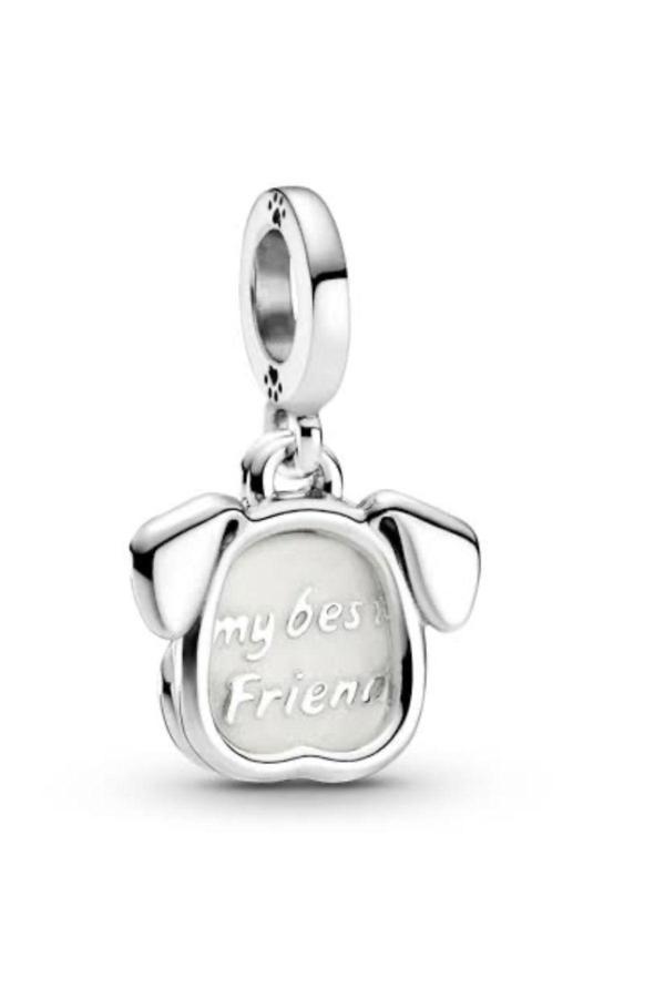 Asafaccessory En Yakın Arkadaşım Kedi/ Köpek Charm gri  - Image 1