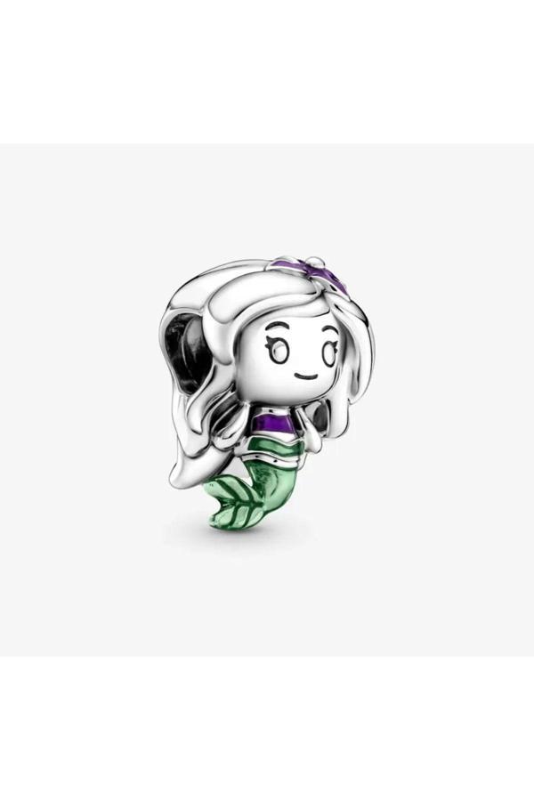 Asafaccessory Disney Prensesleri Charm Gümüş Kaplama gri Tek Ebat - Image 1