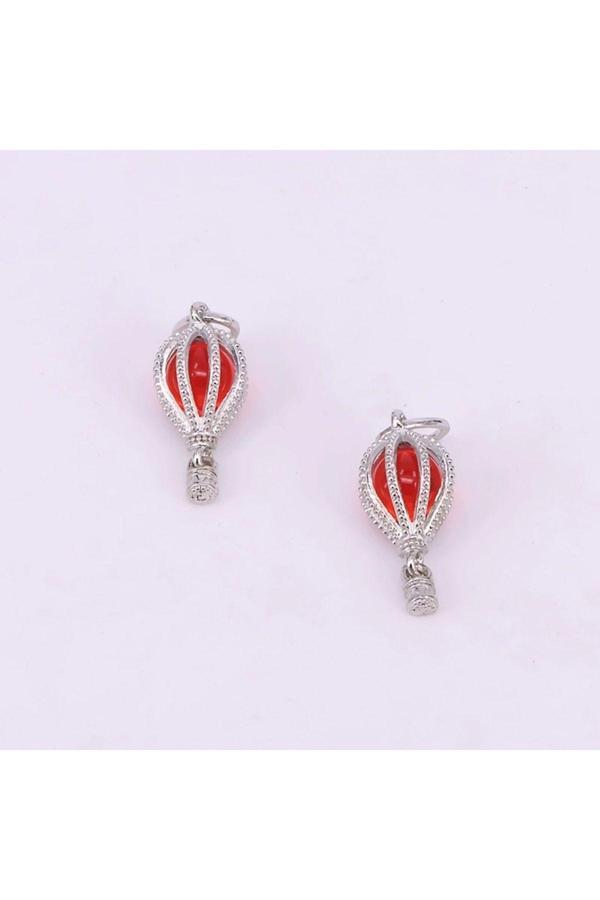 Asafaccessory Sıcak Hava Balonu Charm Kırmızı Kırmızı  - Image 1