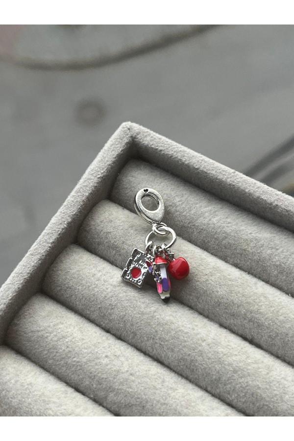 Asafaccessory En İyi Öğretmen Charm Kırmızı  - Image 1