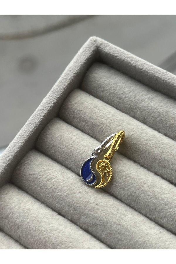 Asafaccessory Ayrılabilir Güneş Ve Ay Charm Gümüş /gold  - Image 1
